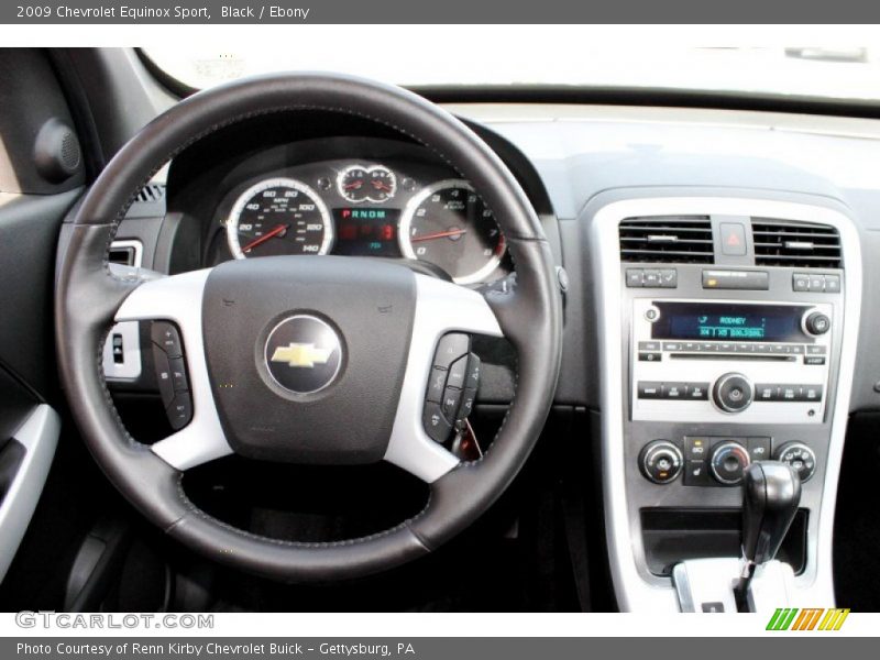 Black / Ebony 2009 Chevrolet Equinox Sport
