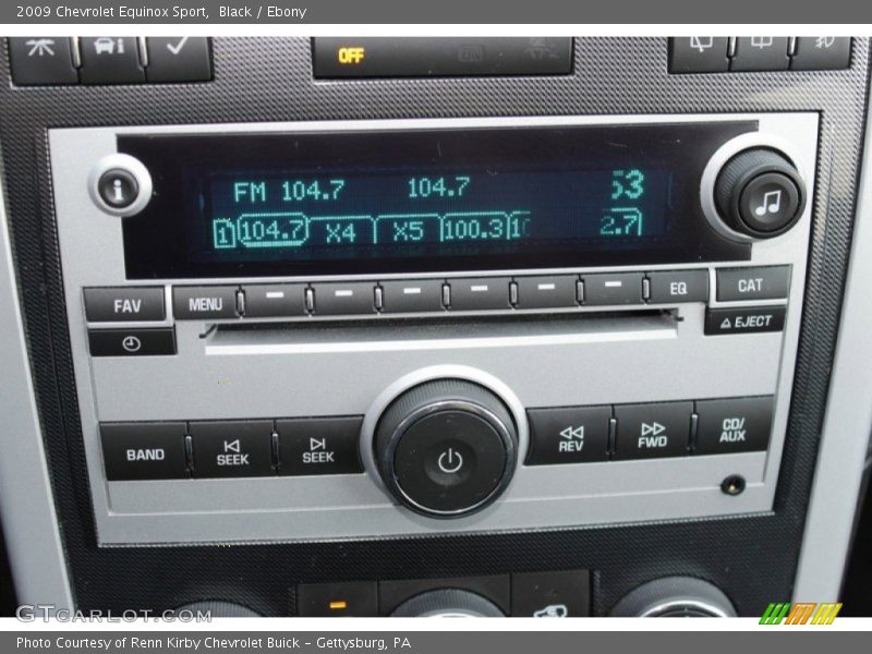 Black / Ebony 2009 Chevrolet Equinox Sport