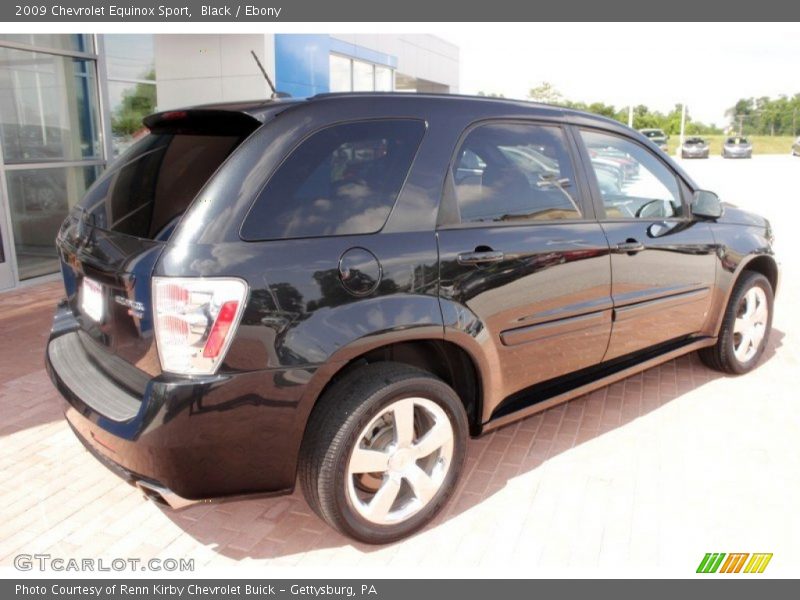 Black / Ebony 2009 Chevrolet Equinox Sport