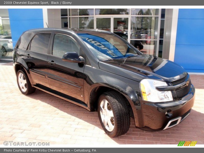 Black / Ebony 2009 Chevrolet Equinox Sport