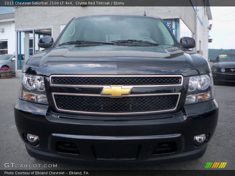 Crystal Red Tintcoat / Ebony 2013 Chevrolet Suburban 2500 LT 4x4
