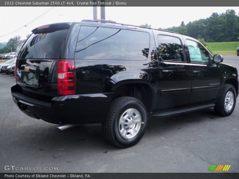 Crystal Red Tintcoat / Ebony 2013 Chevrolet Suburban 2500 LT 4x4