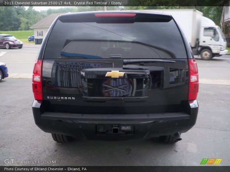 Crystal Red Tintcoat / Ebony 2013 Chevrolet Suburban 2500 LT 4x4