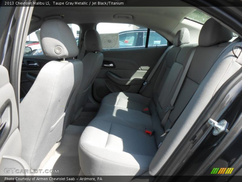 Taupe Gray Metallic / Jet Black/Titanium 2013 Chevrolet Malibu LS