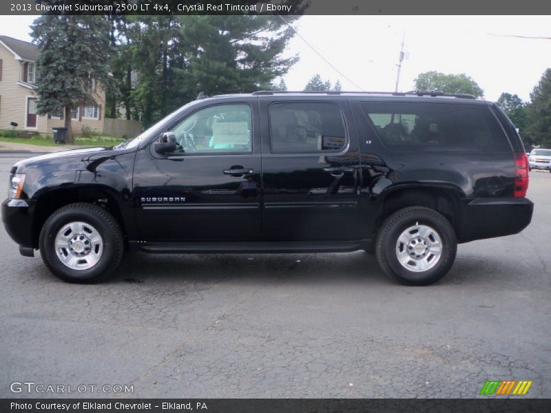  2013 Suburban 2500 LT 4x4 Crystal Red Tintcoat