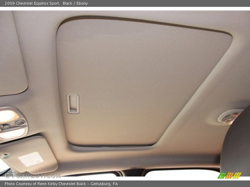 Black / Ebony 2009 Chevrolet Equinox Sport