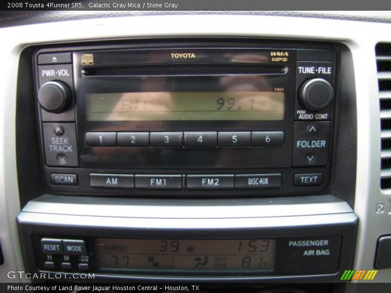 Galactic Gray Mica / Stone Gray 2008 Toyota 4Runner SR5