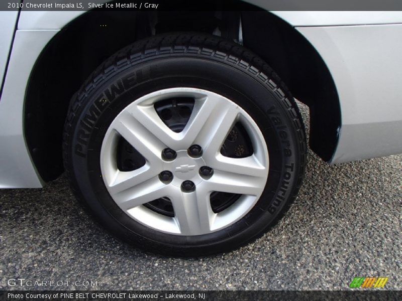 Silver Ice Metallic / Gray 2010 Chevrolet Impala LS