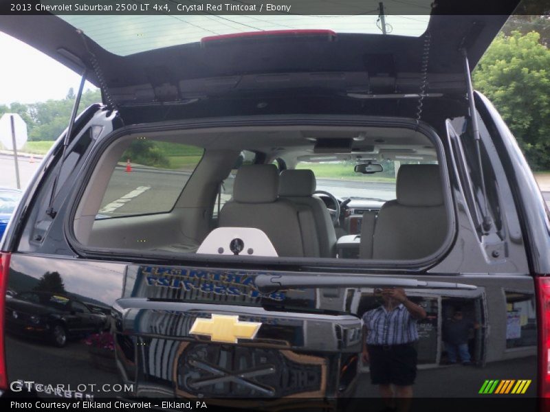 Crystal Red Tintcoat / Ebony 2013 Chevrolet Suburban 2500 LT 4x4