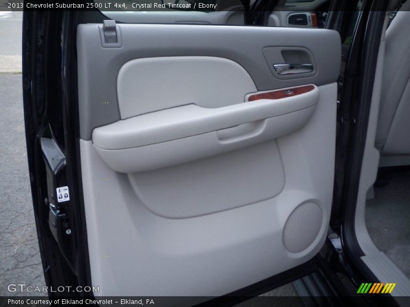 Crystal Red Tintcoat / Ebony 2013 Chevrolet Suburban 2500 LT 4x4