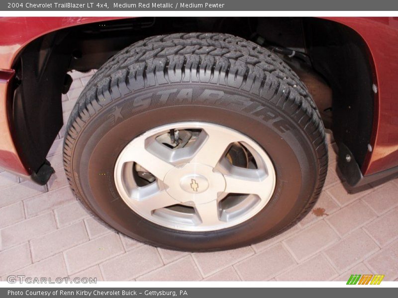 Medium Red Metallic / Medium Pewter 2004 Chevrolet TrailBlazer LT 4x4