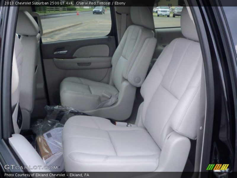 Rear Seat of 2013 Suburban 2500 LT 4x4