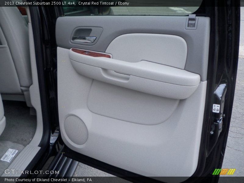 Crystal Red Tintcoat / Ebony 2013 Chevrolet Suburban 2500 LT 4x4