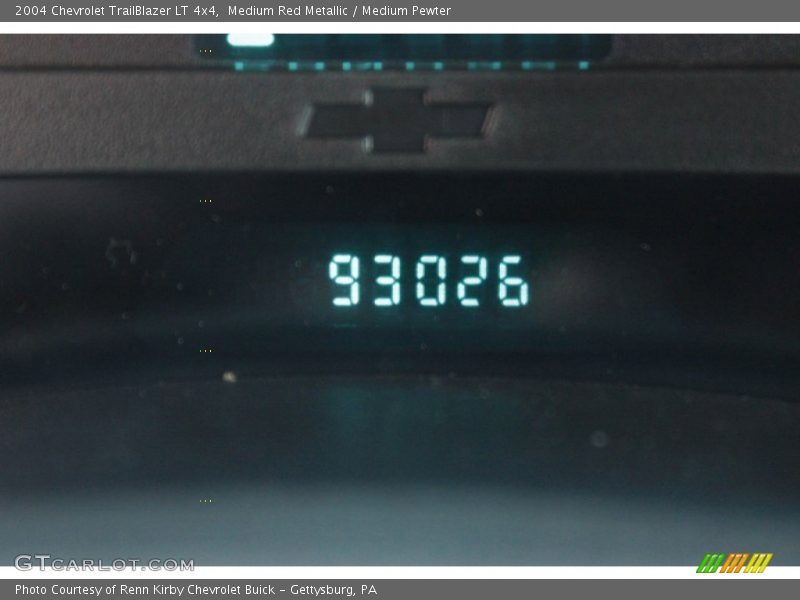 Medium Red Metallic / Medium Pewter 2004 Chevrolet TrailBlazer LT 4x4