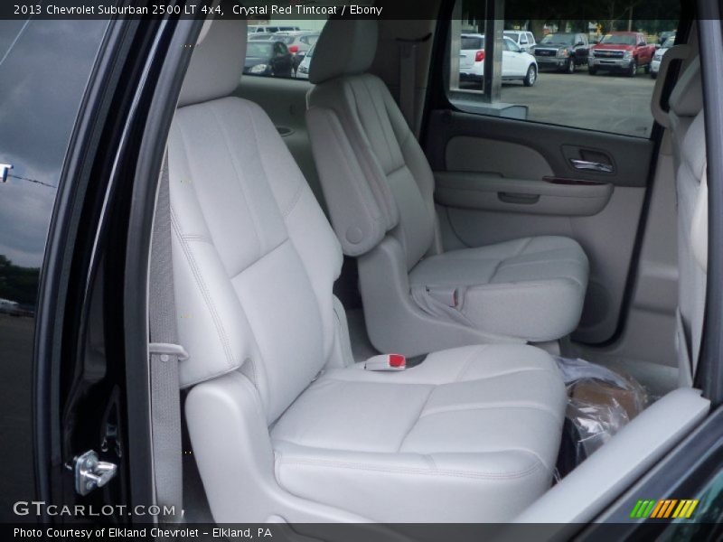 Rear Seat of 2013 Suburban 2500 LT 4x4
