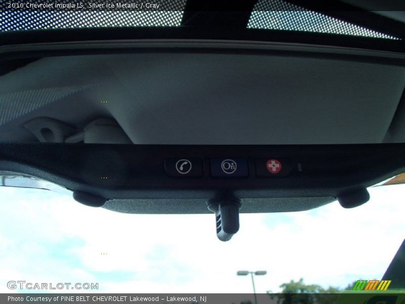Silver Ice Metallic / Gray 2010 Chevrolet Impala LS