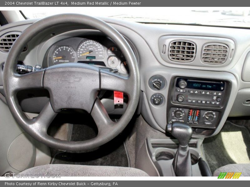 Medium Red Metallic / Medium Pewter 2004 Chevrolet TrailBlazer LT 4x4