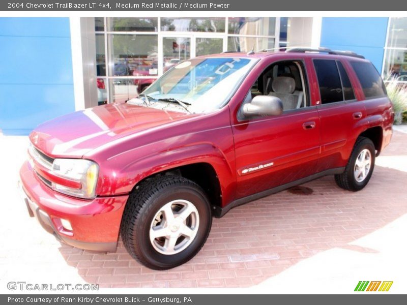 Medium Red Metallic / Medium Pewter 2004 Chevrolet TrailBlazer LT 4x4