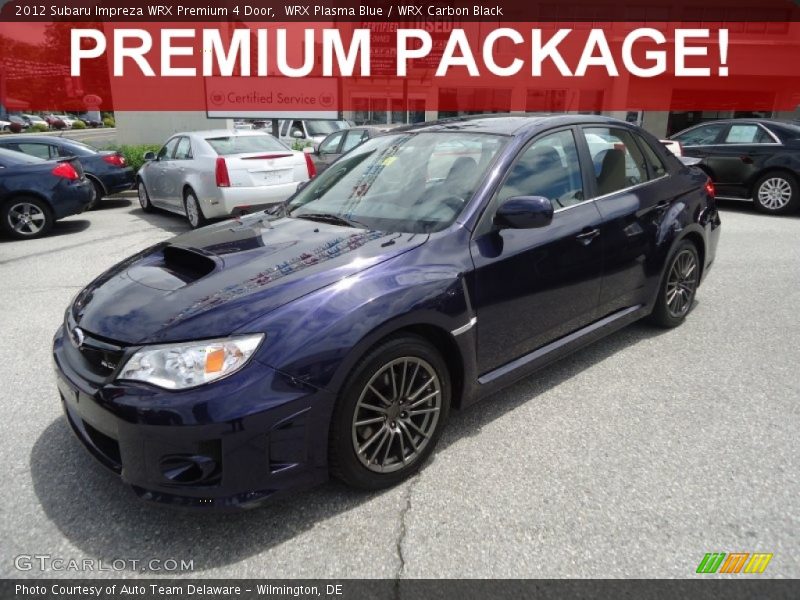 WRX Plasma Blue / WRX Carbon Black 2012 Subaru Impreza WRX Premium 4 Door