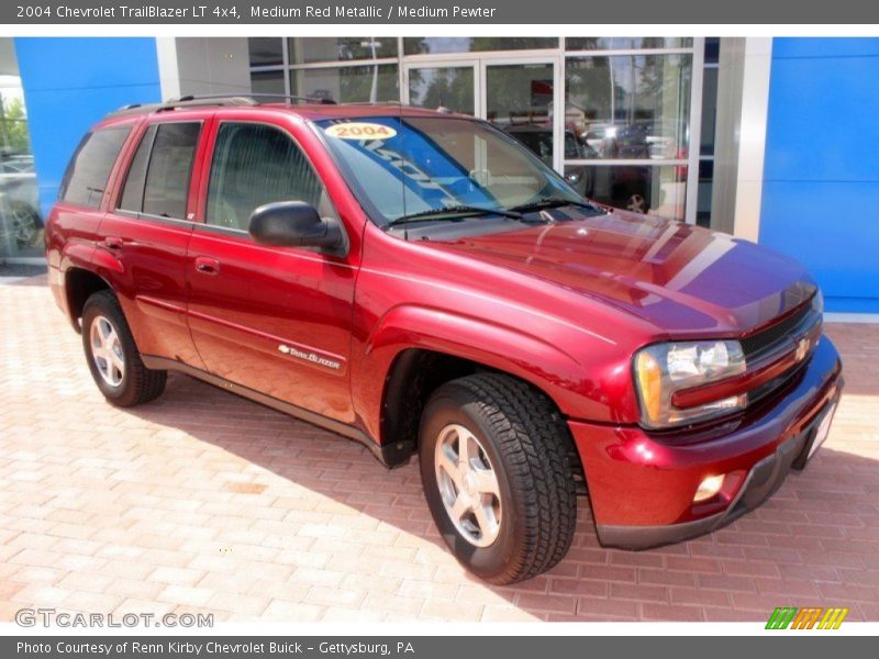 Medium Red Metallic / Medium Pewter 2004 Chevrolet TrailBlazer LT 4x4