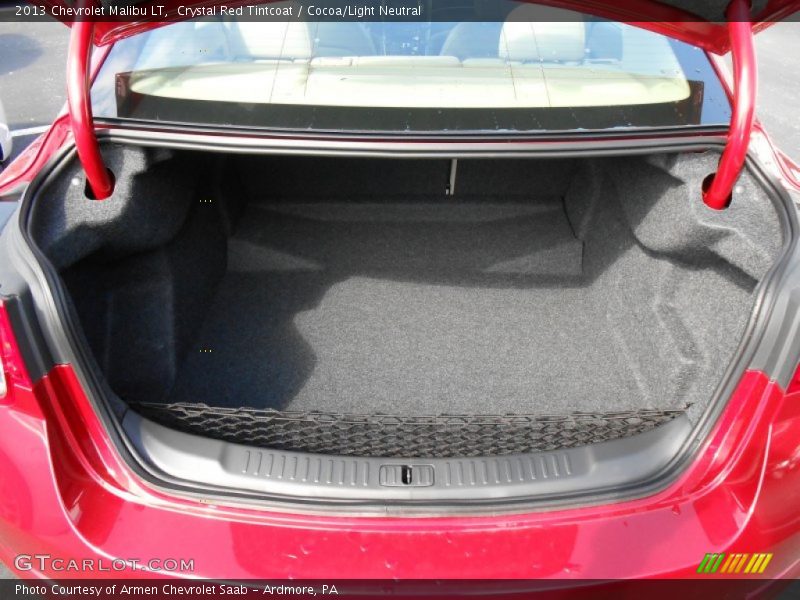 Crystal Red Tintcoat / Cocoa/Light Neutral 2013 Chevrolet Malibu LT