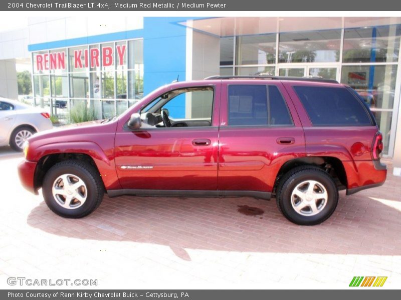 Medium Red Metallic / Medium Pewter 2004 Chevrolet TrailBlazer LT 4x4