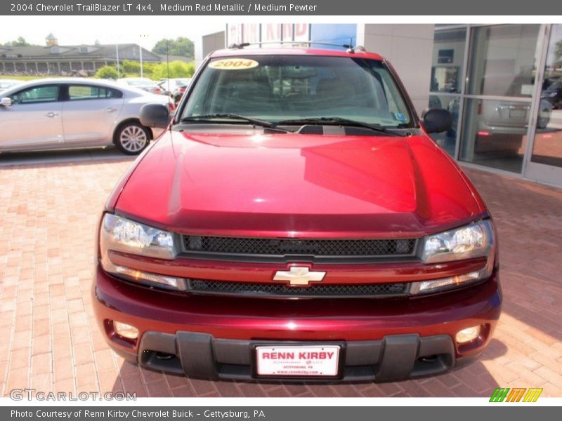 Medium Red Metallic / Medium Pewter 2004 Chevrolet TrailBlazer LT 4x4