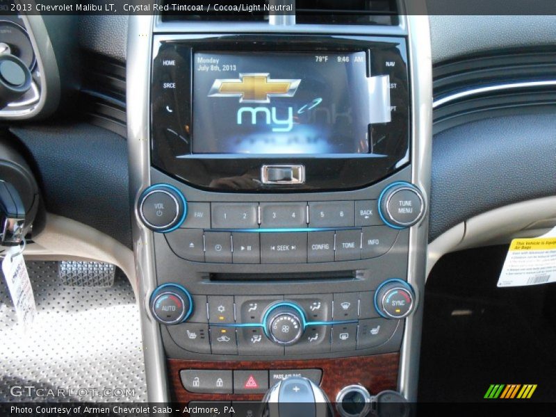 Crystal Red Tintcoat / Cocoa/Light Neutral 2013 Chevrolet Malibu LT
