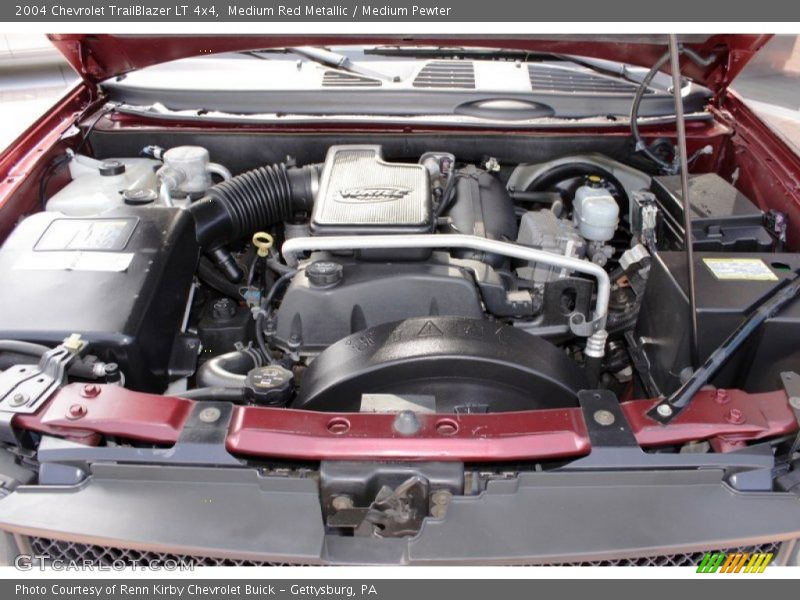 Medium Red Metallic / Medium Pewter 2004 Chevrolet TrailBlazer LT 4x4