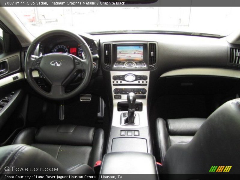 Platinum Graphite Metallic / Graphite Black 2007 Infiniti G 35 Sedan