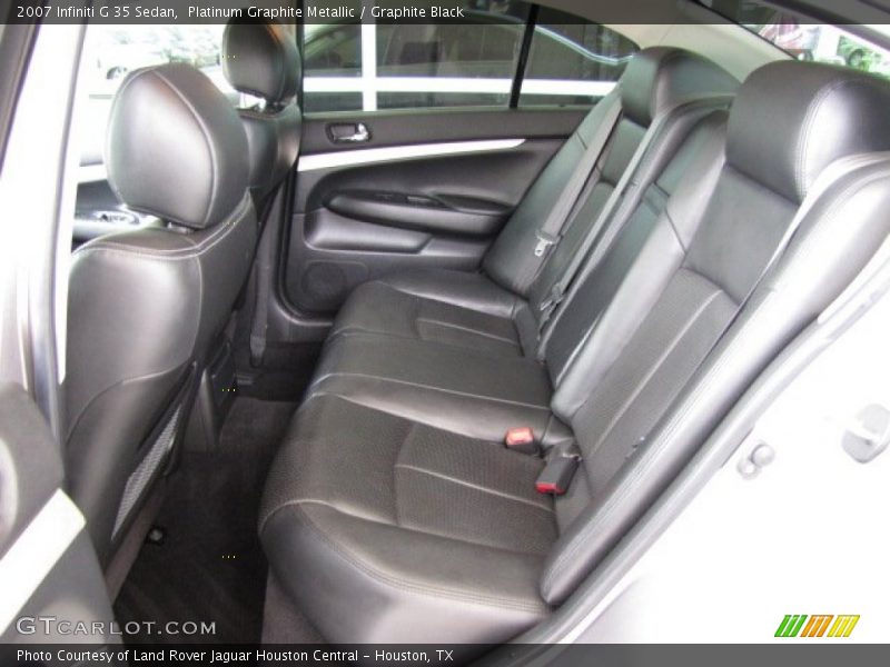 Platinum Graphite Metallic / Graphite Black 2007 Infiniti G 35 Sedan