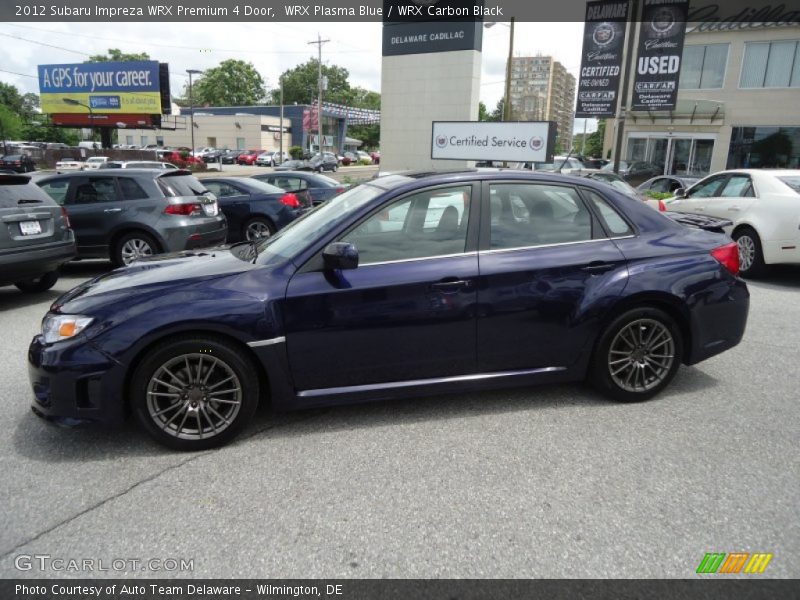 WRX Plasma Blue / WRX Carbon Black 2012 Subaru Impreza WRX Premium 4 Door