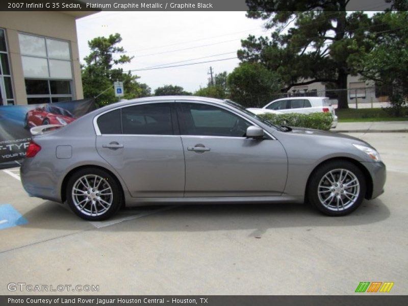 Platinum Graphite Metallic / Graphite Black 2007 Infiniti G 35 Sedan