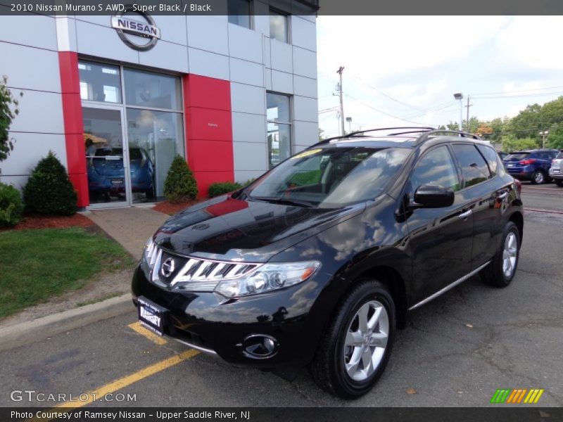 Super Black / Black 2010 Nissan Murano S AWD