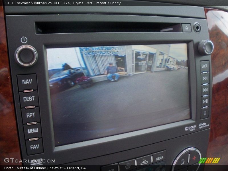 Crystal Red Tintcoat / Ebony 2013 Chevrolet Suburban 2500 LT 4x4