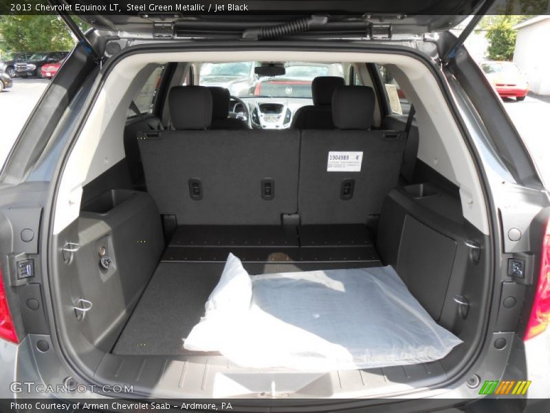 Steel Green Metallic / Jet Black 2013 Chevrolet Equinox LT