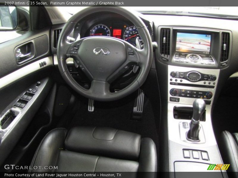 Platinum Graphite Metallic / Graphite Black 2007 Infiniti G 35 Sedan
