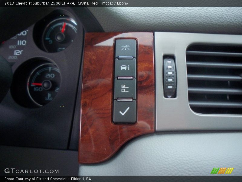 Crystal Red Tintcoat / Ebony 2013 Chevrolet Suburban 2500 LT 4x4