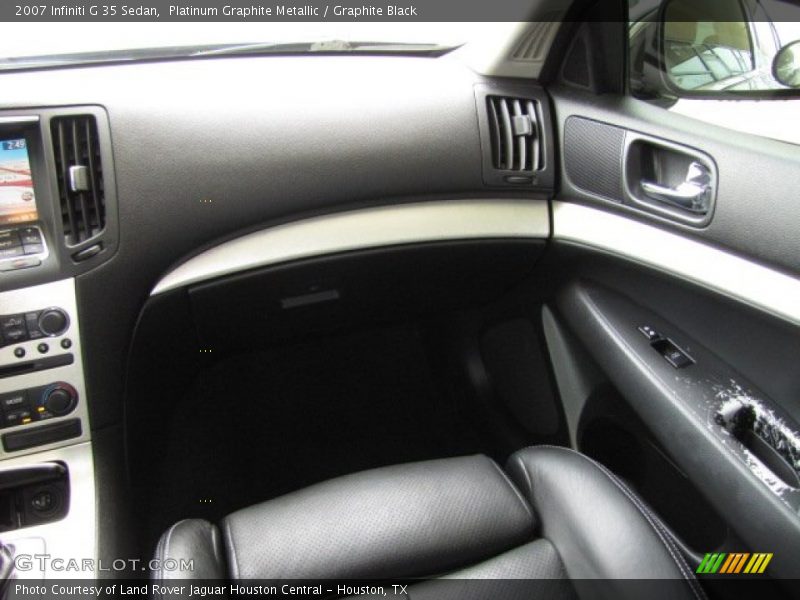 Platinum Graphite Metallic / Graphite Black 2007 Infiniti G 35 Sedan