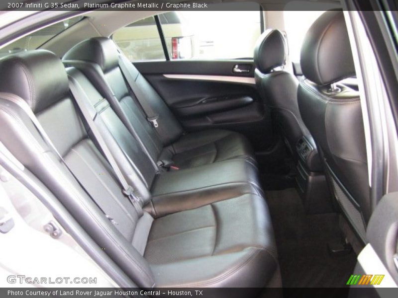 Platinum Graphite Metallic / Graphite Black 2007 Infiniti G 35 Sedan