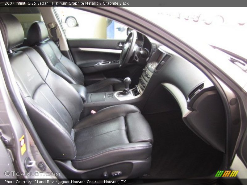 Platinum Graphite Metallic / Graphite Black 2007 Infiniti G 35 Sedan