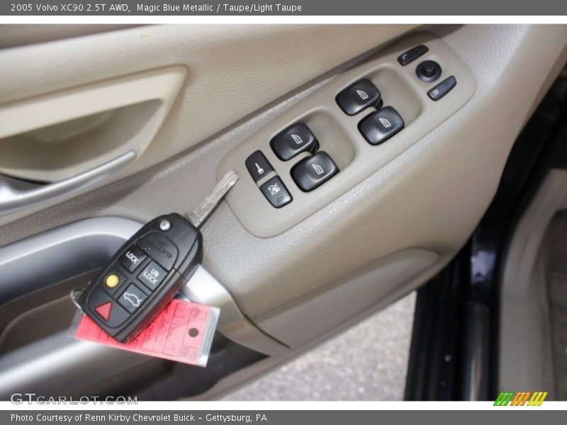 Magic Blue Metallic / Taupe/Light Taupe 2005 Volvo XC90 2.5T AWD
