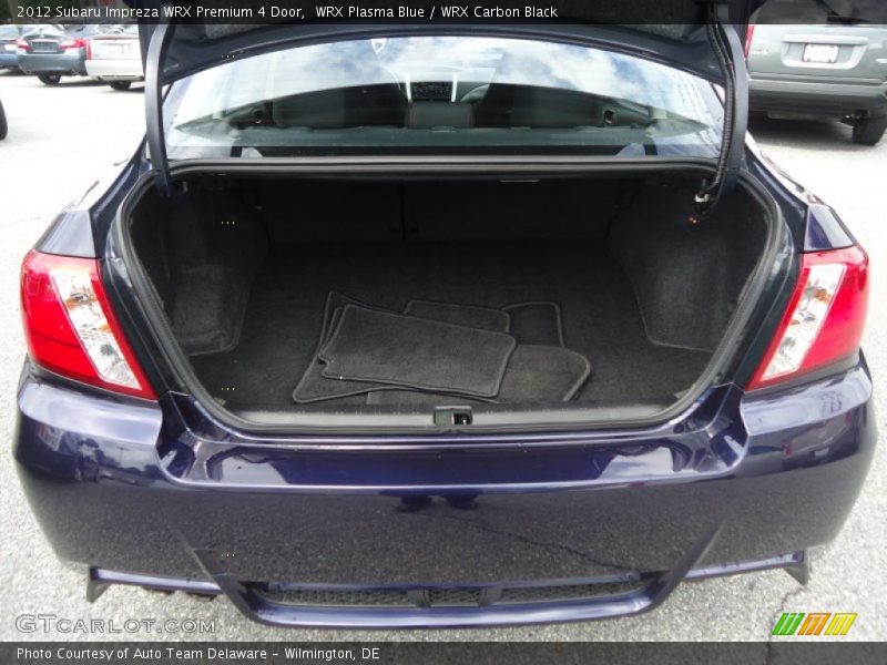 WRX Plasma Blue / WRX Carbon Black 2012 Subaru Impreza WRX Premium 4 Door