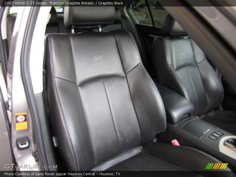 Platinum Graphite Metallic / Graphite Black 2007 Infiniti G 35 Sedan