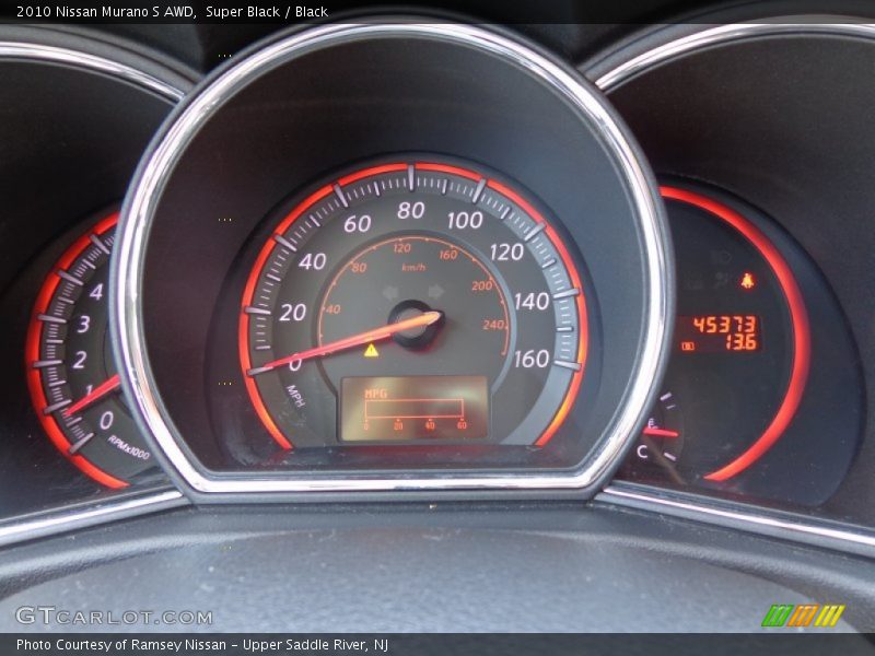 Super Black / Black 2010 Nissan Murano S AWD