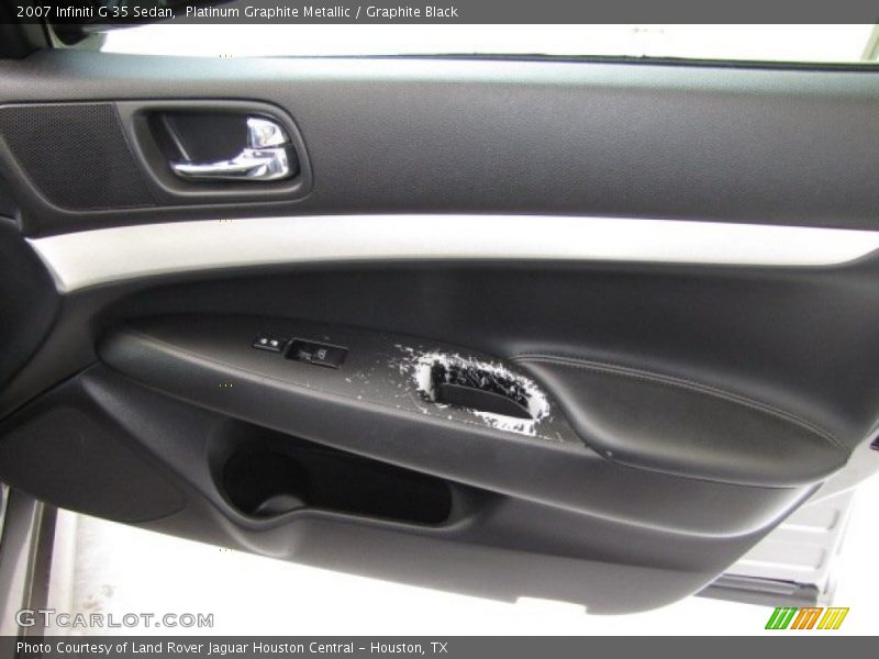 Platinum Graphite Metallic / Graphite Black 2007 Infiniti G 35 Sedan