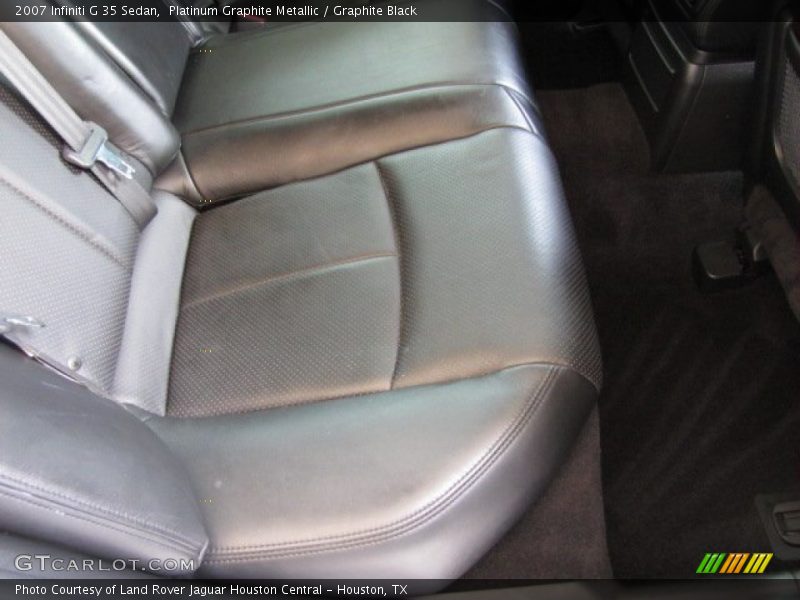 Platinum Graphite Metallic / Graphite Black 2007 Infiniti G 35 Sedan
