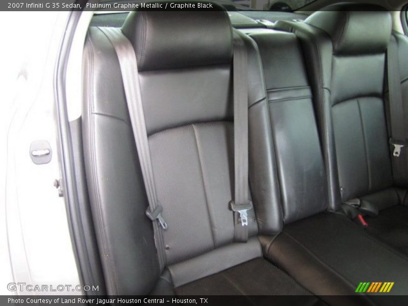 Platinum Graphite Metallic / Graphite Black 2007 Infiniti G 35 Sedan