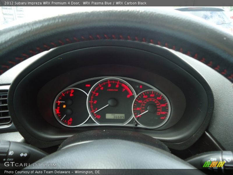 WRX Plasma Blue / WRX Carbon Black 2012 Subaru Impreza WRX Premium 4 Door