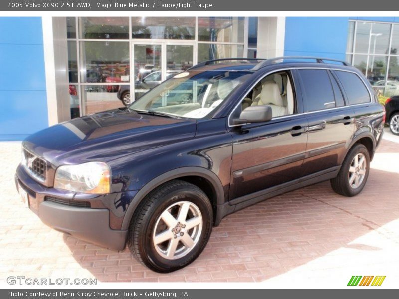 Magic Blue Metallic / Taupe/Light Taupe 2005 Volvo XC90 2.5T AWD